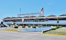 Moi International Airport in Mombasa.